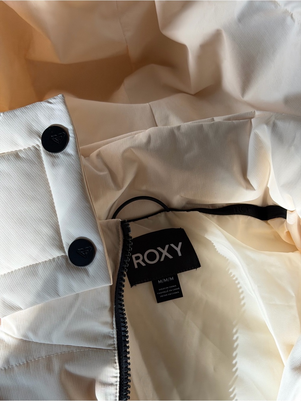 NWOT Roxy Women's Puffer Crop Ski Jacket